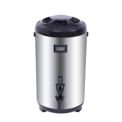 Dispenser - Beverage Dispenser - Thermal Insulation - Hot and Cold Thermal Beverage Dispenser - 3.17 Gal - 304 Stainless Steel - Silver