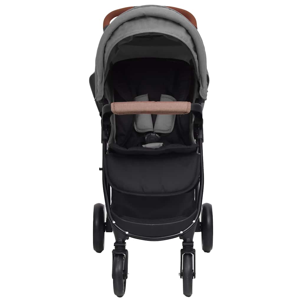 Buggy – Babybuggy – Plooibuggy – Wandelwagen – Reisbuggy – Stalen Frame – Inklapbaar & Lichtgewicht – 3-in-1 Met Autostoel