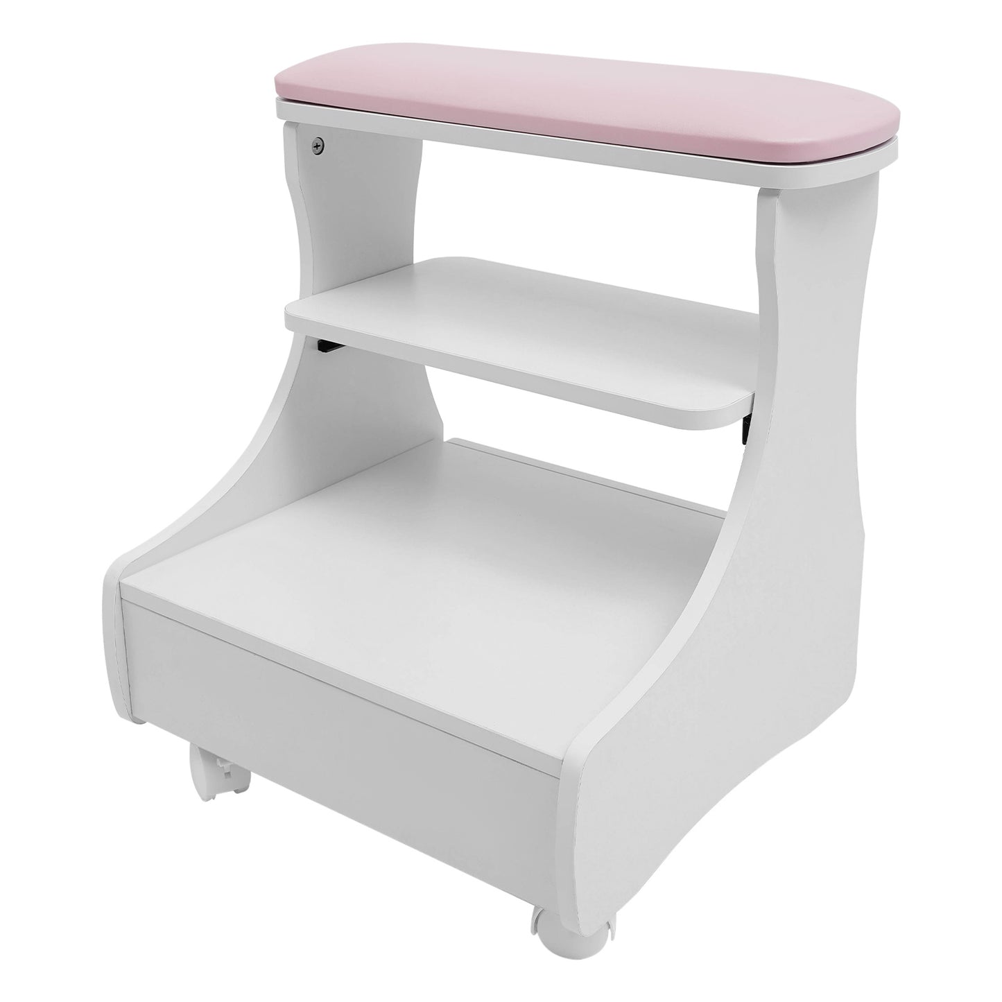 Foot Bath Trolleys on Wheels, Nail Rest Racks, Portable Esthetician Trolleys in Beauty Salons Or Nail Tech Spas, Foot Massage Stations