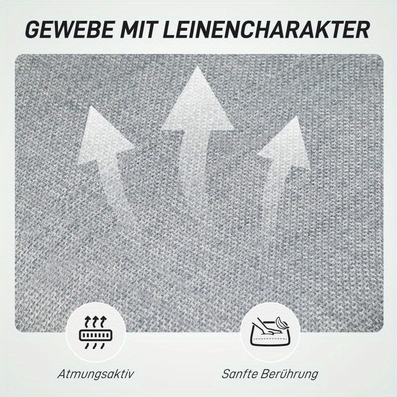 Bureaustoel – Draaistoel – Office Chair – Bureaustoelen – Werkstoel – Verstelbare Zithoogte – Vijfpotig Onderstel Met Antislip Voeten – Gewatteerde Zitting – Armlos Ontwerp – Ergonomisch – Modern Minimalistisch – Donkergrijs