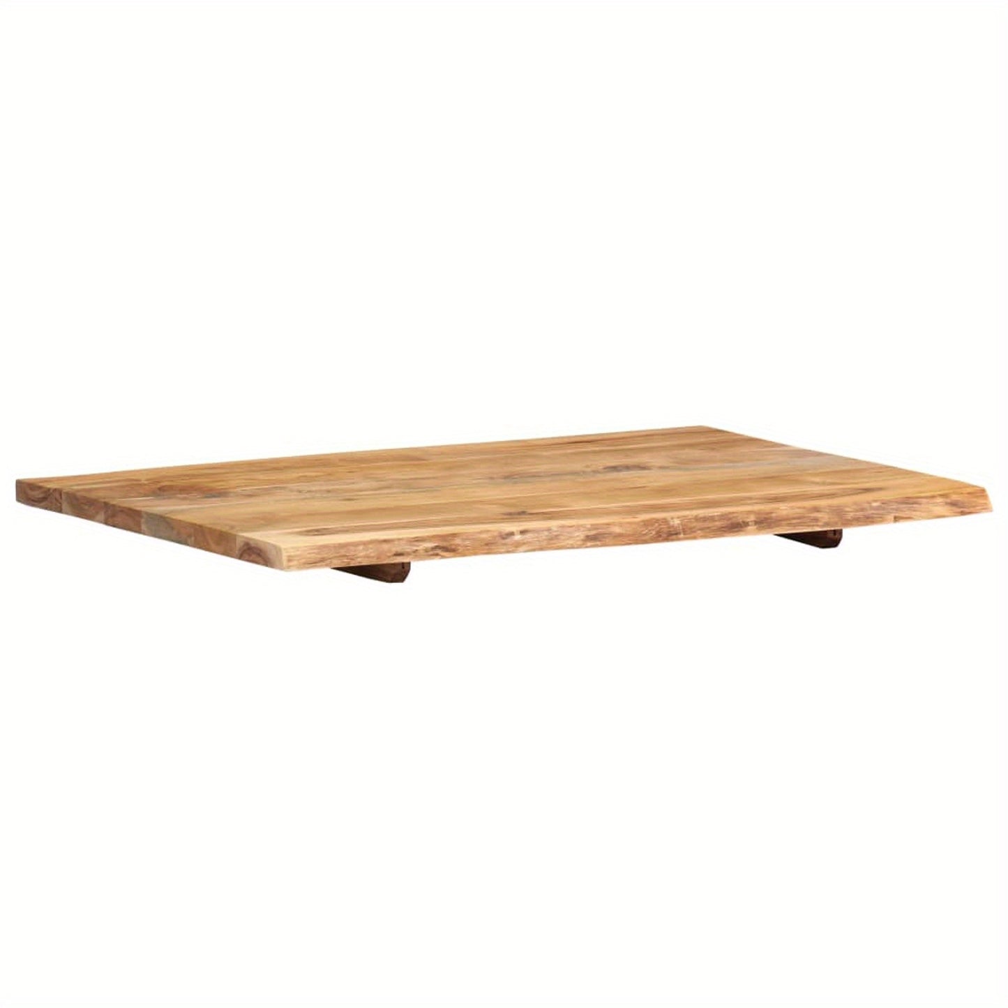 Badkamerblad – Wastafelblad – Wasbakblad – Badkamermeubelblad – Houten Blad – Solide Acaciahout – 80x52x2,5 cm – Duurzaam & Waterbestendig