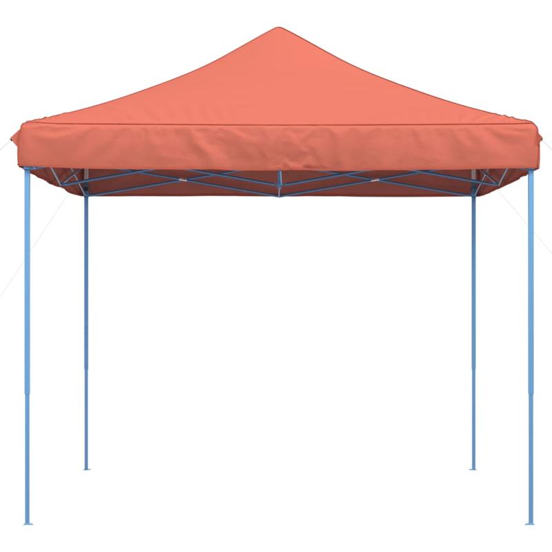 Partyzelt Faltbar Pop-Up Terrakottarot 292x292x315cm,  Party Tent, Popup Tent, Terracotta Roof, Popup Canopy, Party Shelter, Outdoor Enthusiasts, Backyard Parties