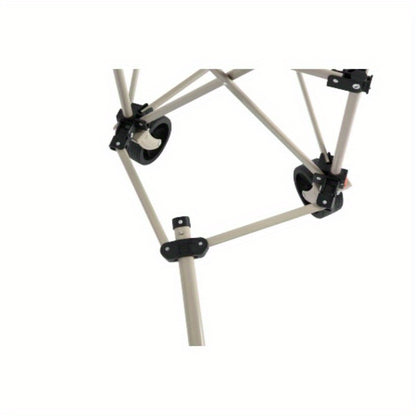 Vouwkar – Opvouwbare Kar – Transportkar – Bolderkar – Trolley – Stevig Stalen Frame – All-Terrain Wielen – Beige Variant