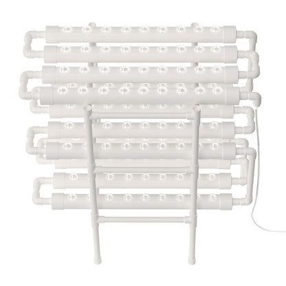 Hydroponicsysteem – Hydrocultuursysteem – Kweekset – Plantenbak – Hydrocultuur Rek – 3 Lagen – 108 Plantplaatsen – Duurzaam PVC – Efficiënt Watercirculatiesysteem