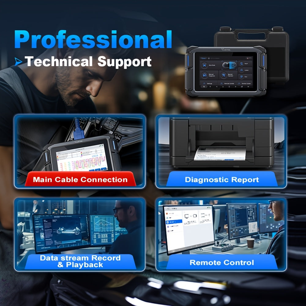 Autodiagnose Scanner – OBD2 Scanner – Foutcode Uitlezer – Auto Diagnose Tool – Auto Scan Tool – Bidirectionele Besturing – Levenslange Gratis Updates