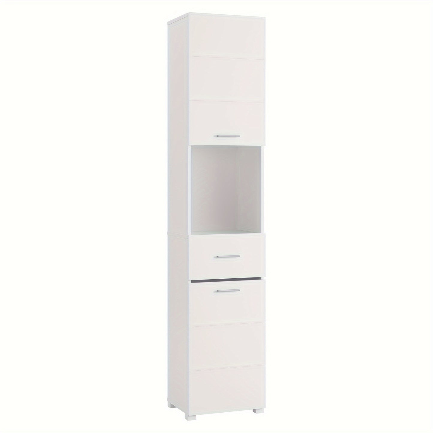 Badkamerkast – Badkamermeubel – Opbergkast – Kolomkast – Badkamerrek – Modern Design – Hoogte 68,5 cm – MDF Waterbestendig