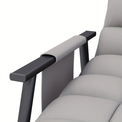 Schommelstoel – Relaxstoel – Fauteuil – Loungestoel – Voedingsstoel – Extra brede Zitting – Handmatig Verstelbare Rugleuning