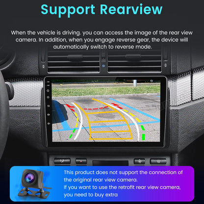 Android 13 Autoradio – Car Stereo – Multimedia Systeem – Navigatie Unit – Touchscreen Radio – Draadloze CarPlay & Android Auto – 9 Inch HD Scherm – Ingebouwde GPS & Achteruitrijcamera