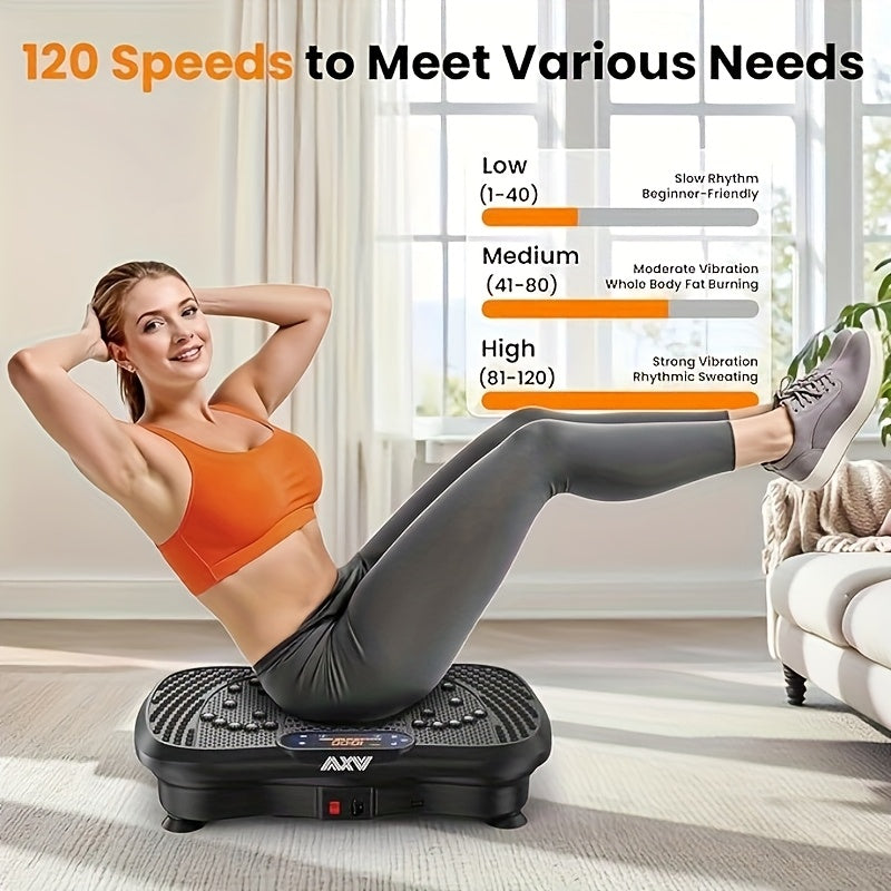 Vibratieplaat – Trilplaat – Fitnessplatform – Powerplate – Vibratietrainer – ABS Materiaal – 230V Met Digitaal Display