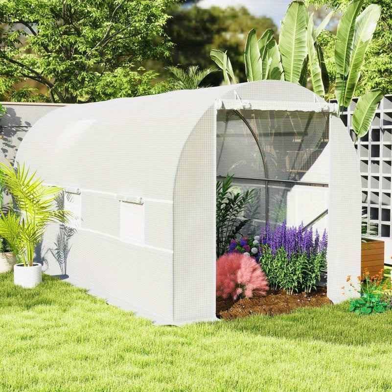 Compact Kas – Tuinkas – Serre – Groeikas – Plantenkas – 2x4 Meter – Stevig Ontwerp – Duurzame PE Afdekking