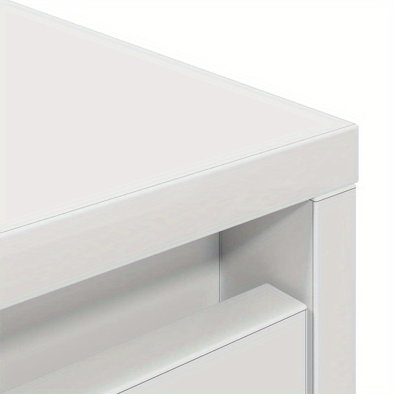 Opbergkast – Opbergmeubel – Kast – Ladekast – Bergkast – Wit – Hoogwaardig Hout – Compact Formaat 55,5x34x119,5 cm