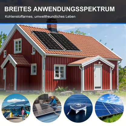 Zonnepaneel – Solar Panel – Zonnecel – Energiepaneel – Duurzaam Paneel – 100W Monokristallijn – 19% Efficiëntie – Lichtgewicht Glasbescherming
