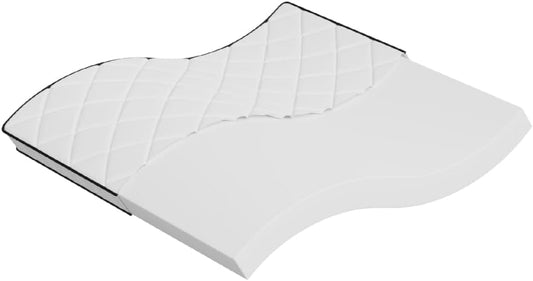 vidaXL Schuimmatras middelzacht 200x200 cm, tweepersoonsmatras, tweepersoons matras, matras schuimrubber, foam matras, matras schuim