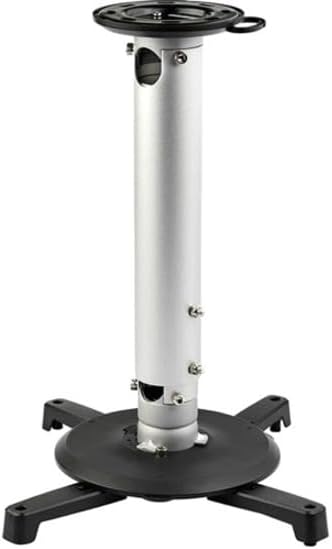 Plafondbeugel voor projector – Projectorbeugel – Beamerbeugel – Plafondhouder – Montagebeugel – Universeel montagepatroon 325 mm – Verstelbare arm 127,7 tot 577,7 mm