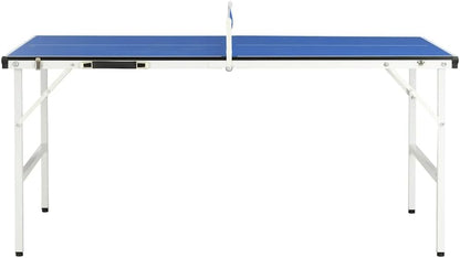 Tafeltennistafel – Pingpongtafel – Mini Tafel – Inklapbare Tafel – Indoor & Outdoor – Compact Formaat – MDF Blad