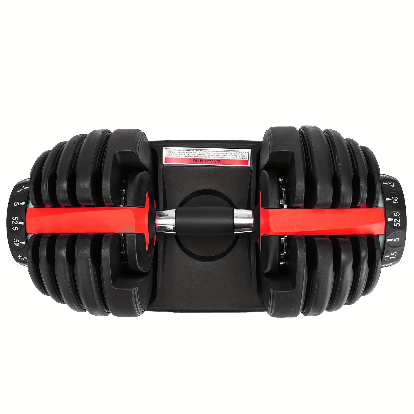 Adjustable Dumbbell 5in 1 (52.5lbs/24kg) | Anti-slip Dumbbell, Dumbbell Set for Women, Adjustable Dumbbell Set for Men, Fitness Workout, Strength Training, Antislip Grip, Compact Design, Durable Construction, Highquality Buil