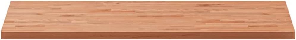 Bathroom countertop 100x50x2.5cm solid wood beech,bathroom countertop vanity,desk top work surface large tabletop tabletop tabletop type1 hardware - QUORE