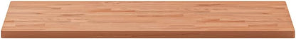Bathroom countertop 100x50x2.5cm solid wood beech,bathroom countertop vanity,desk top work surface large tabletop tabletop tabletop type1 hardware - QUORE