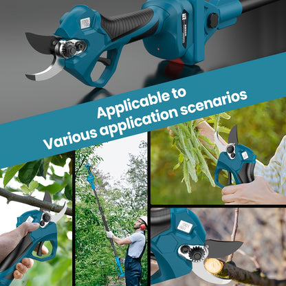Elektrische Snoeischaar – Takkenschaar – Snoeigereedschap – Tuinschaar – Snoeistok – 18V Brushless Motor – Verlengbare Stok Tot 2 Meter