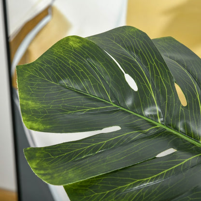 Kunstplant – Kunstbloem – Nepplant – Nepbloem – Groene Kunstplant – Voor Binnen en Buiten – Onderhoudsvriendelijk – 110 cm Hoog