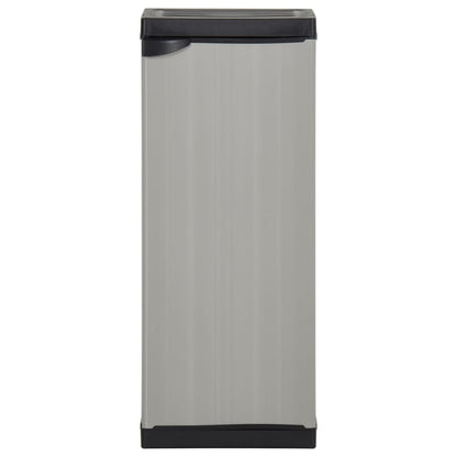 Tuinkast – Tuinkist – Tuinberging – Opbergkast – Buitenopslag – Roestvrij Staal – 1 Verstelbare Plank – 35x40x85 cm – Weerbestendig