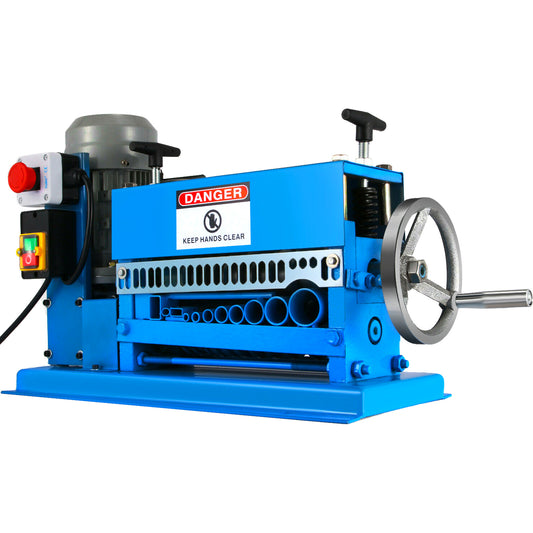 Draadstripper – Striptang – Kabelstripper – Draadstriptang – Kabelpeller – Elektrisch – 1,5-38 mm – 370W inductiemotor – 10 Verwisselbare Messen