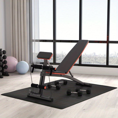Fitnessbank – Halterbank – Trainingsbank – Bench Press Bank – Buikspierbank – Verstelbaar – Inklapbaar – Max 120 kg – Ergonomisch Comfort