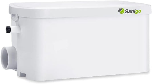 SANI-S250C Sanitaire maalwerk, stille afvalpomp, douche-liftpomp met twee ingangen