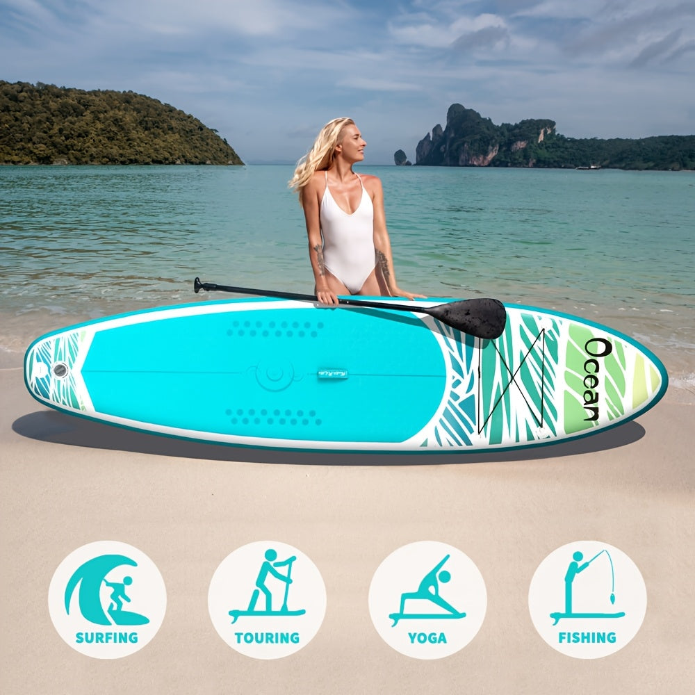 Paddleboard – SUP Board – Stand-Up Paddleboard – Suppen – Inflatable Board – Blauw – Duurzaam PVC – Geschikt Voor Beginners & Gevorderden