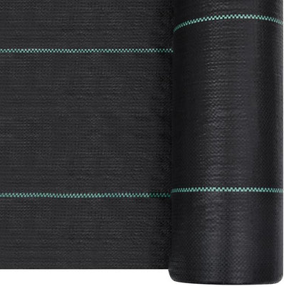 Zwaar Tuinwieddoek – Grondzeil – Onkruiddoek – Bodembedekker – Mulchfolie – Polypropyleen 2x150m – Ademend & Waterdoorlatend
