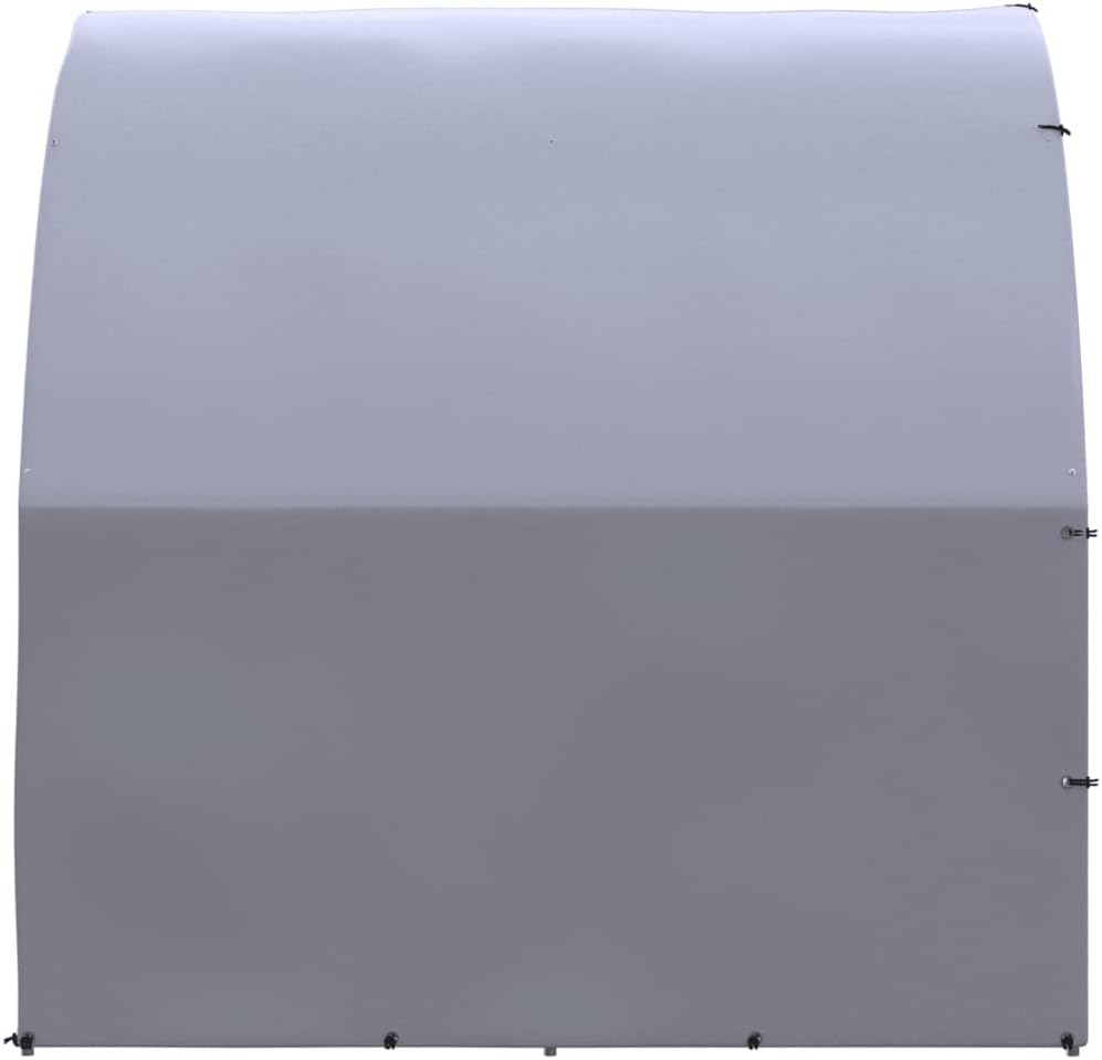 vidaXL Chicken coop 3x10x2m galvanized steel - QUORE