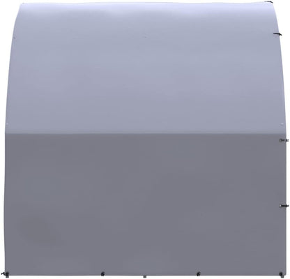 vidaXL Chicken coop 3x10x2m galvanized steel - QUORE