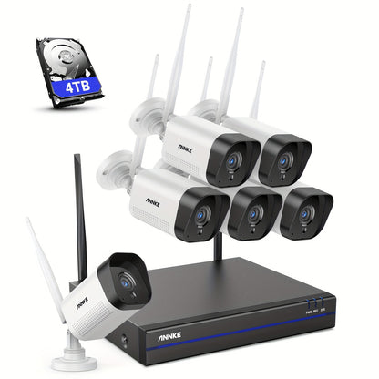 Bewakingscamera – Beveiligingscamera – Camerabewaking – Buitencamera – Draadloze Camera – 4TB Opslag – 30 Meter Nachtzicht – Personendetectie Met Tweerichtingsaudio