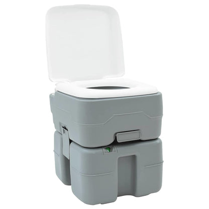 Campingtoilet – Mobiel Toilet – Draagbaar Toilet – Toiletemmer – Camping WC – Inclusief Handwasstation – Compact & Lichtgewicht – Duurzame Waterbestendige Kunststof