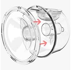 Bellababy Draagbare elektrische borstkolf, borstpomp met lcd-touchscreen, 4 oplaadbare modi en 6 standen, 24 mm flens