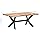 vidaXL Dining table 180x90x75 cm solid wood with honey-colored finish