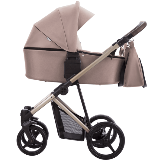 2-in-1 Kinderwagen – Wandelwagen – Reiswieg – Buggy – Babywagen – Lichtgewicht Draagmand – Verstelbare Hoogte