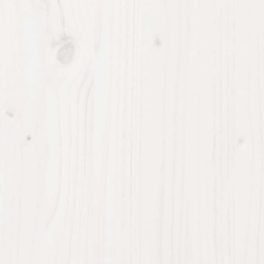 vidaXL Outdoor Kitchen Cabinet White 55x55x92 cm Solid Wood Pine - QUORE