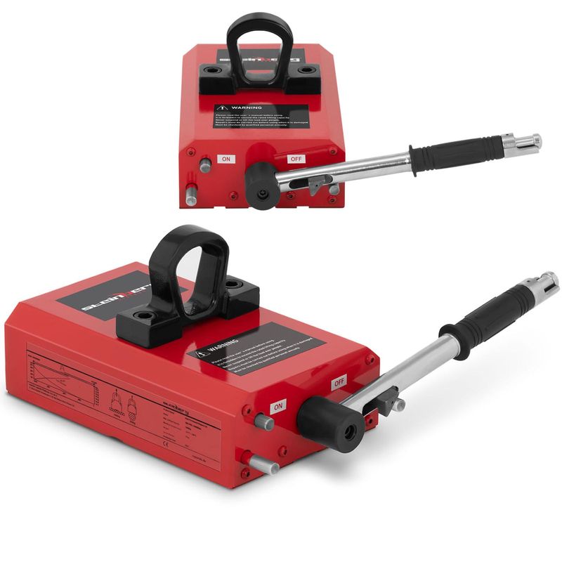 Magnetische Hijslift – Magnetische Grijper – Magneetlift – Metalen Lifter – IJzerlift – 600 kg Hefcapaciteit – Dubbele Neodymium Magneten