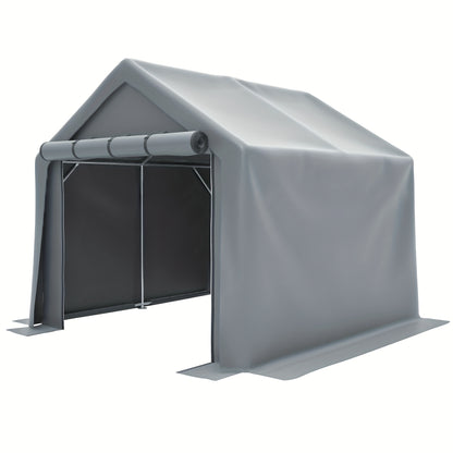 Kippenren Buiten – Kippenhok – Konijnenhok – Dierenren – Ren Voor Kleinvee – 3x2x2 Meter – Waterdichte PE Cover – Metalen Frame Met Veiligheidsluiting