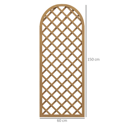 klimrek – klimplantpaneel – tuinafscheiding – klimboog – houten klimrek – duurzaam hout – 60x150 cm