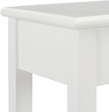 vidaXL Wall table 110x35x80 cm wood white