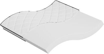 vidaXL Schuimmatras middelzacht 180x200 cm, tweepersoonsmatras, tweepersoons matras, matras schuimrubber, foam matras, matras schuim