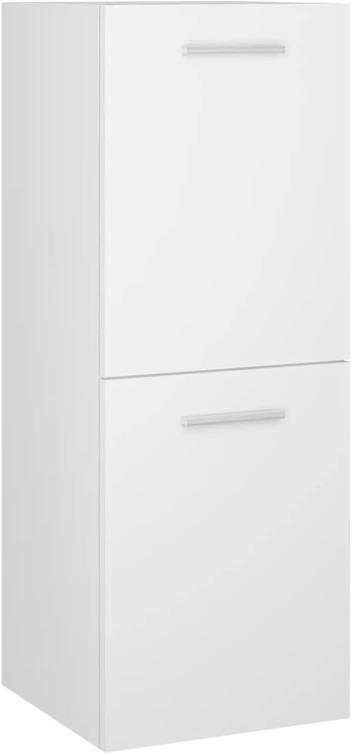 LAPOOH Bathroom Furniture Set White Engineered Wood,Bathroom Furniture,Bathroom Furniture Set-3071090 - QUORE