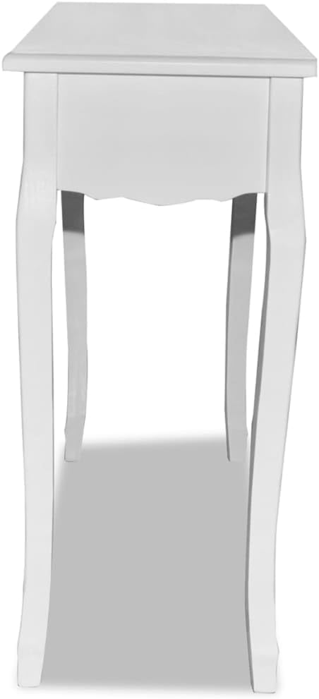vidaXL Side table White Side table Table Tables Side tables Furniture