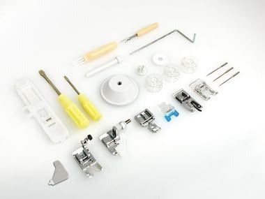 Carina 1014 Professional Naaimachine met Accessoires, Wit, 42 x 20 x 30 cm