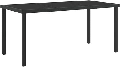 Tuin Eettafelset – Tuinset – Buitenmeubels – Terras Set – Eetset – Duurzaam poly Rattan – Comfortabele Kussens Met Houten Armleuningen