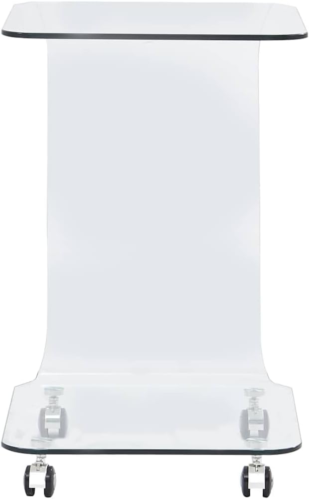 vidaXL Salontafel Gehard Glas Zwart Woonkamertafel Tafeltje Tafel Bijzettafel