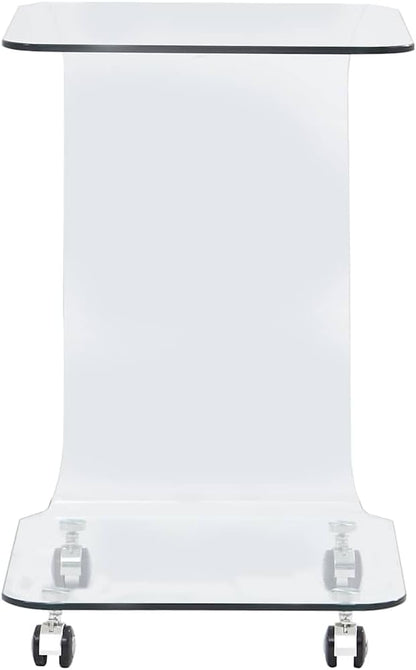 vidaXL Salontafel Gehard Glas Zwart Woonkamertafel Tafeltje Tafel Bijzettafel