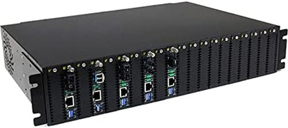 Startech.com Gigabit Ethernet Media converter LC Multi Mode zwart